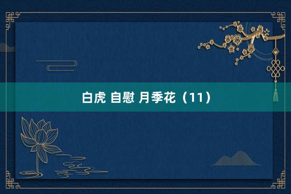 白虎 自慰 月季花（11）